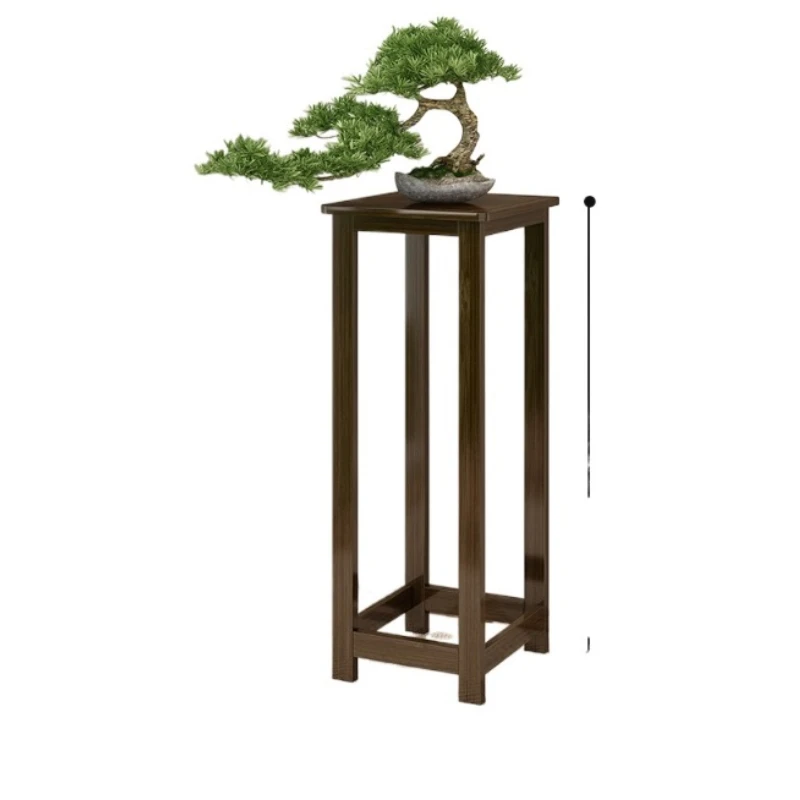 New Chinese Style Solid Wood Flower Stand, Living Room Multi-Layer Plant Holder,Indoor Flower Rack, Antique Wooden Planter