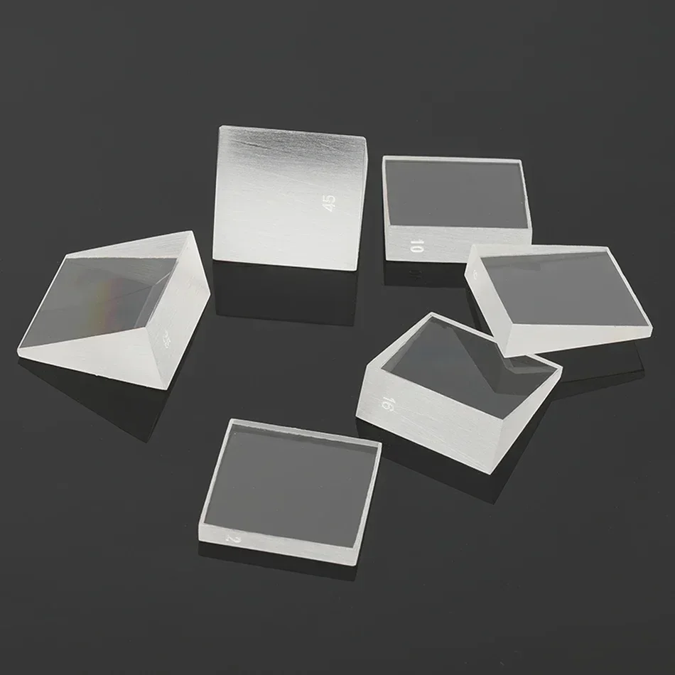 Prisme Ophtalmique Optique Set Avec Poignée En Acier Inoxydable Et