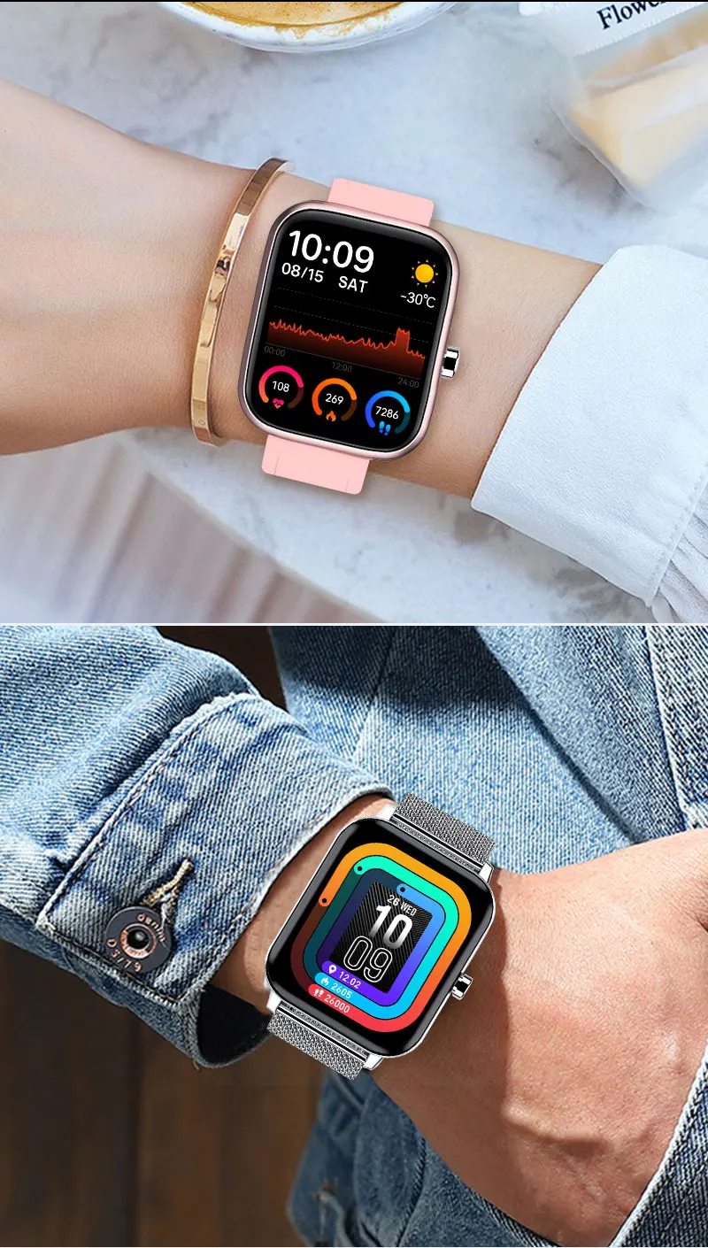 Free Shipping Wholesale GT10 Smartwatch NFC 1.69 Inch Pedometer Swimming Watch Men Men'S Sportswear Sport Nfs Smart