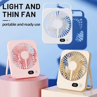 Mini batterie externe Portable pliante USB, ventilateur de refroidissement d'été, ventilateur multifonction de bureau pour le sport 3