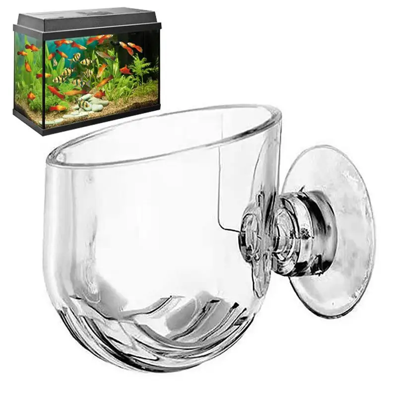 Acrylic Aquatic Plant Cup Elegant Appearance Decoration Tool Water Plant Pot Cup Stand Fish Tank Glass Plant Pot for Aquarium