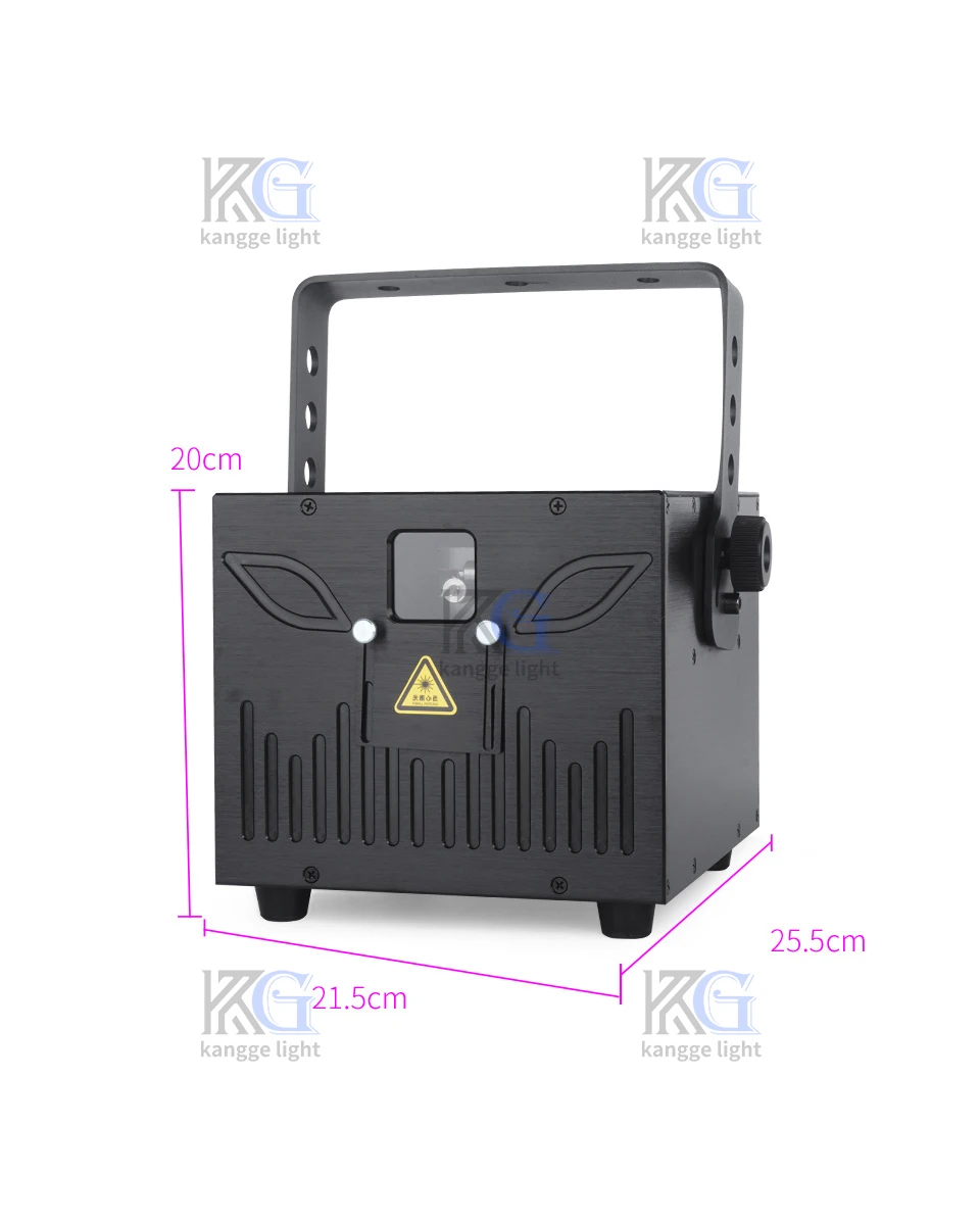 New Stage Laser Light 5W RGB Animation Laser Lights 3D DJ ILDA Laser for Night C
