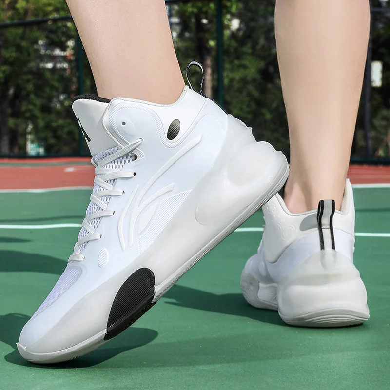 أحذية كرة سلة قتالية مضادة للانزلاق للرجال ، مقاوم...