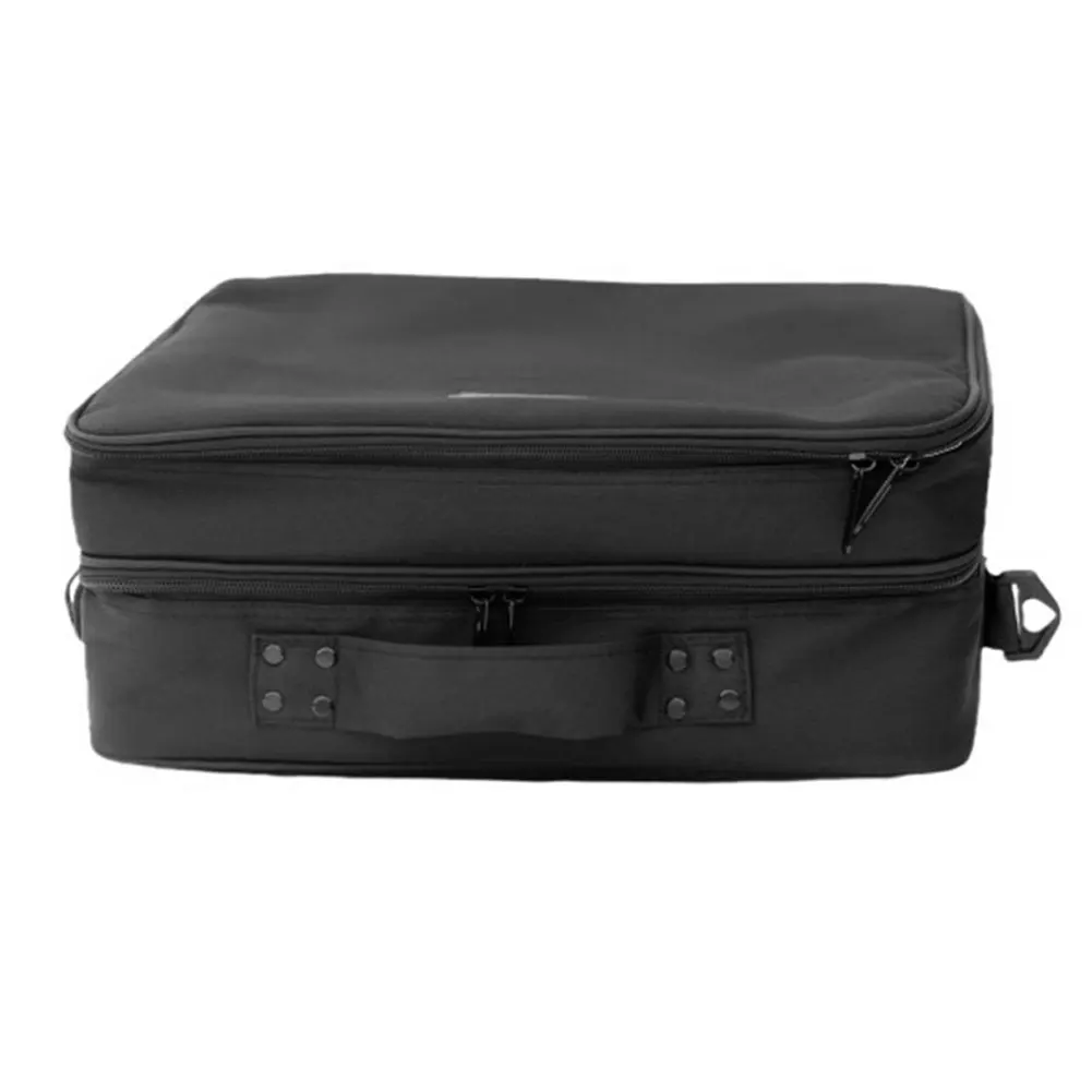 더블 레이어 야외 캠핑 보관 토트 백 베이킹 트레이 카세트 스토브 가스에 대한 다목적 내마모성 고용량