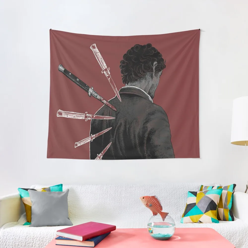

HANNIBAL: Like Knives Tapestry Things To The Room Decor For Bedroom Room Decoration Accessories Tapestry