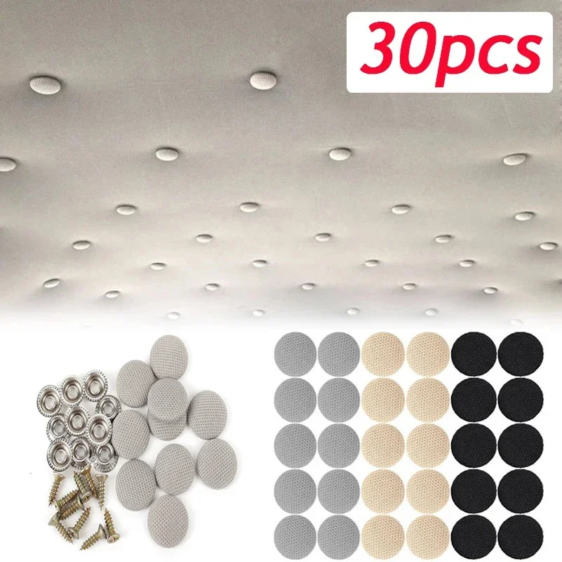 Auto Dach Tuch Befestigungs Schnalle Snap Nieten Retainer Auto Innen Decke Schnallen Dachhimmel Auto Dach Metall Schnalle Auto Zubehör – Detail 1