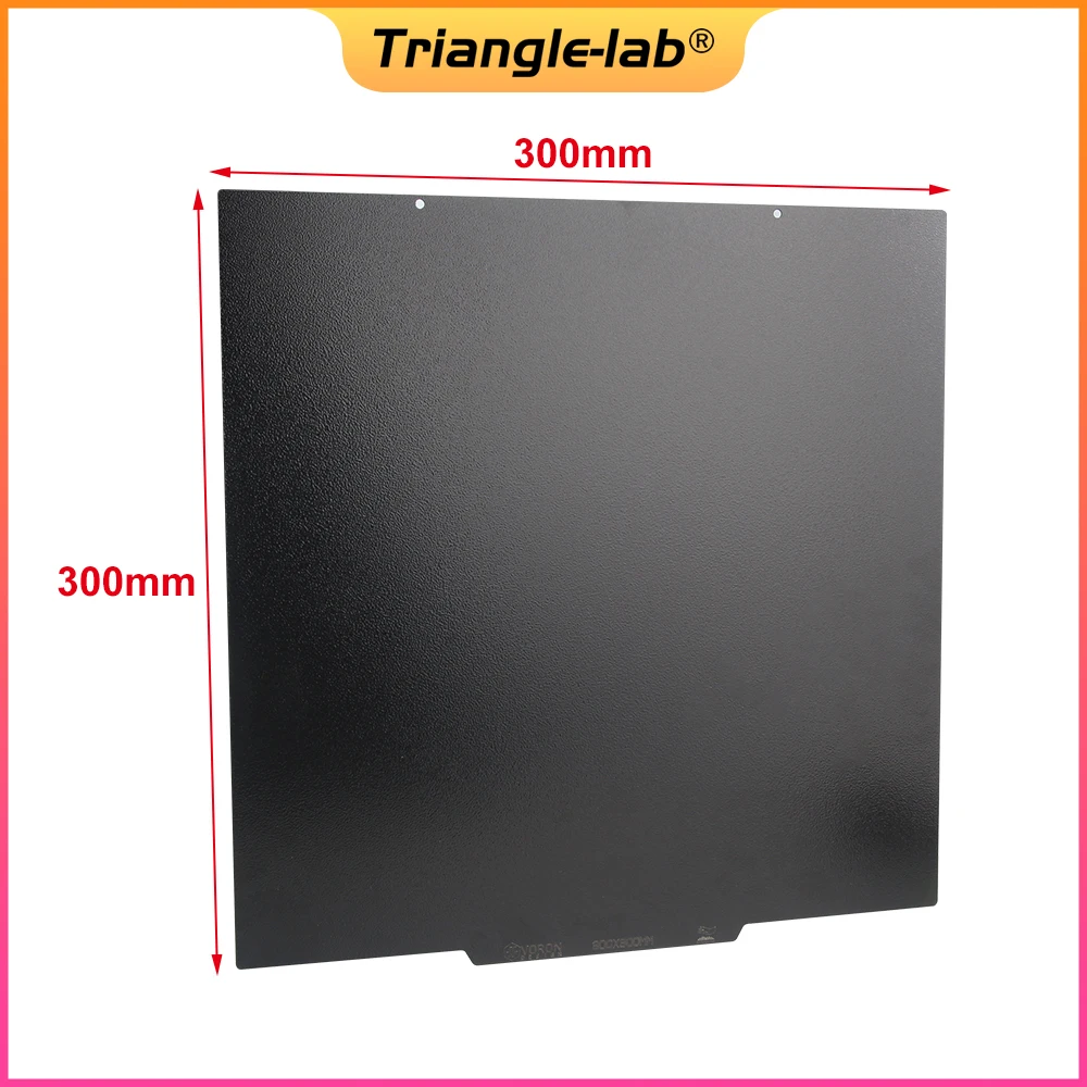 Trianglelab 양면 질감 PEI 스프링 강판, 분말 코팅 PEI 빌드 플레이트, VORA(O)N 2.4, 300X300mm