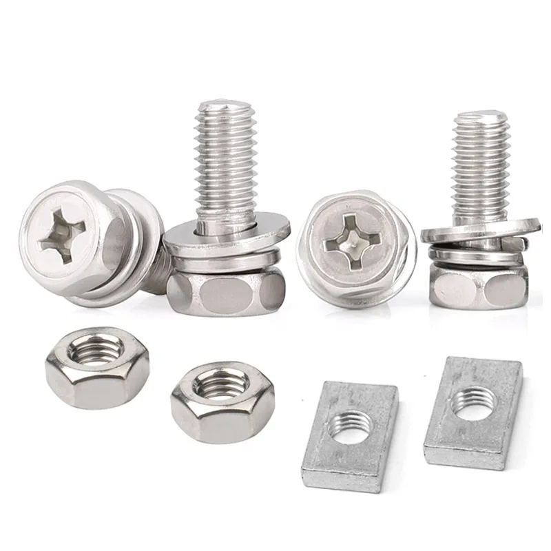 2 Set Universal Motorcycle Scooter ATV Dirt Bike Battery Terminal Nut and Bolt Screws M5x10mm M6x12mm 4Ah 5Ah 6AH 7Ah motorcycle battery terminal screws