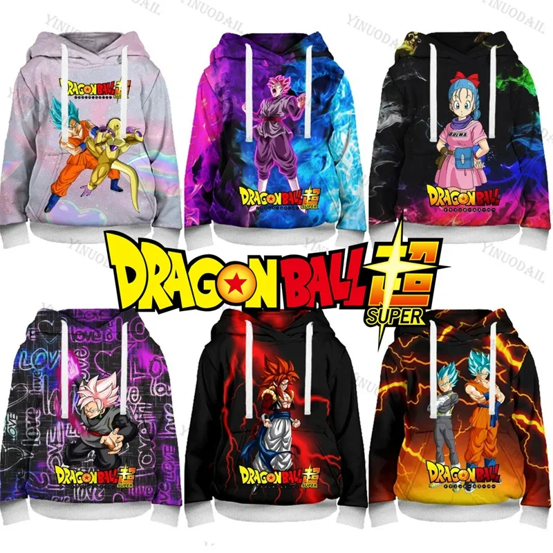 Super Saiyan Milwauvegeta Goku Dragon Ball Felpa Con Cappuccio Anime Figure Pullover Sudaderas Costumi Cosplay Casual Per Halloween