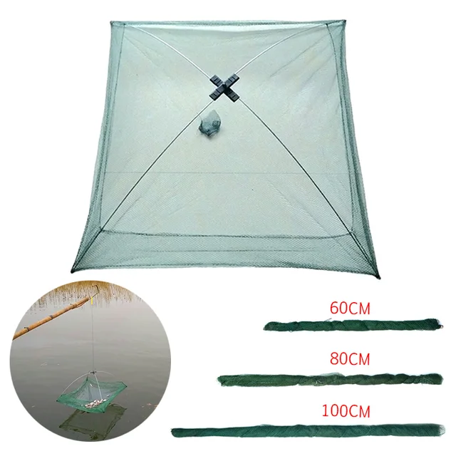 Folding Fishing Net Umbrella Crab Trap Bait Casting Bait Dip Nylon Fishing Net Throwing Crab Fishing Accessories 4