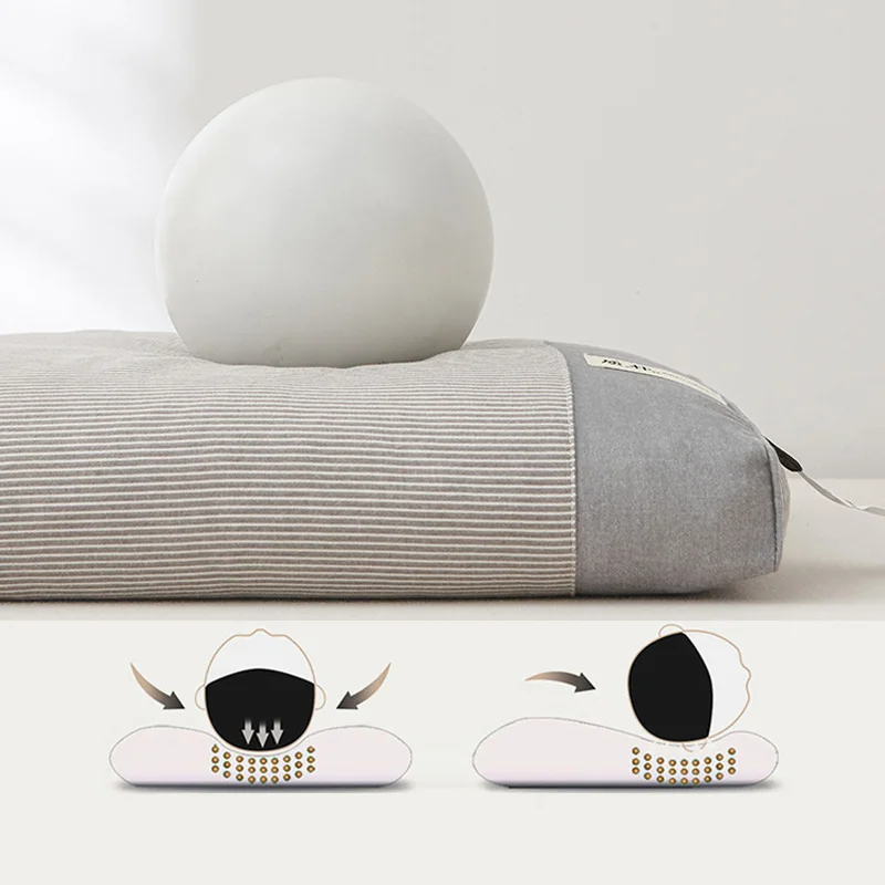 Buckwheat Pillow Sobakawa Traditional Buckwheat Standard Size Pillow Adjustable Buckwheat Hull Pillow 55x35x8 for Side Sleepers 5