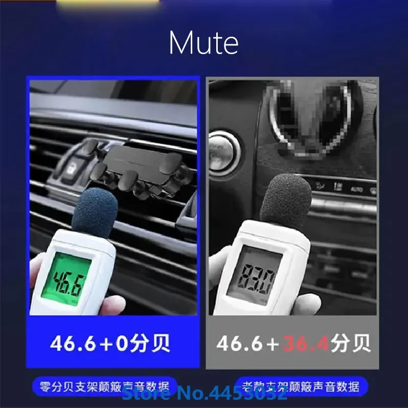 차량용 전화 홀더, 특수 베이스 장착, GPS 고정 지원, 음소거 브래킷, 인테리어 액세서리, 아우디 A3 8Y 2021-2022yr