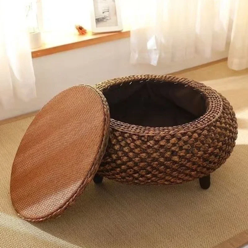 Modern Weave Coffee Table Salon Center Round Table Dressing Mobile Designer Hallway Small Dining Living Room