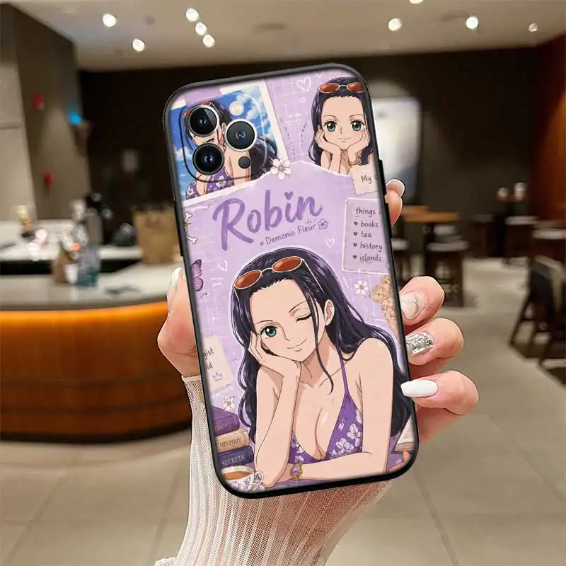 Stylish One Piece Nico Robin Shell Phone Case