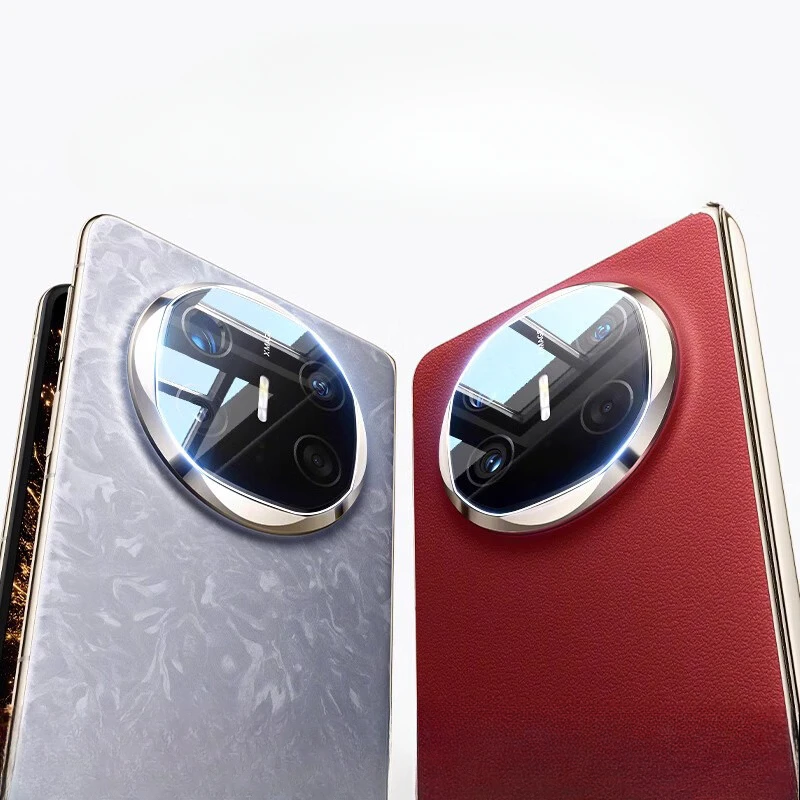 Clear Camera Lens Protector Case with Back Glass and Positioning Lens Protective Film Cover