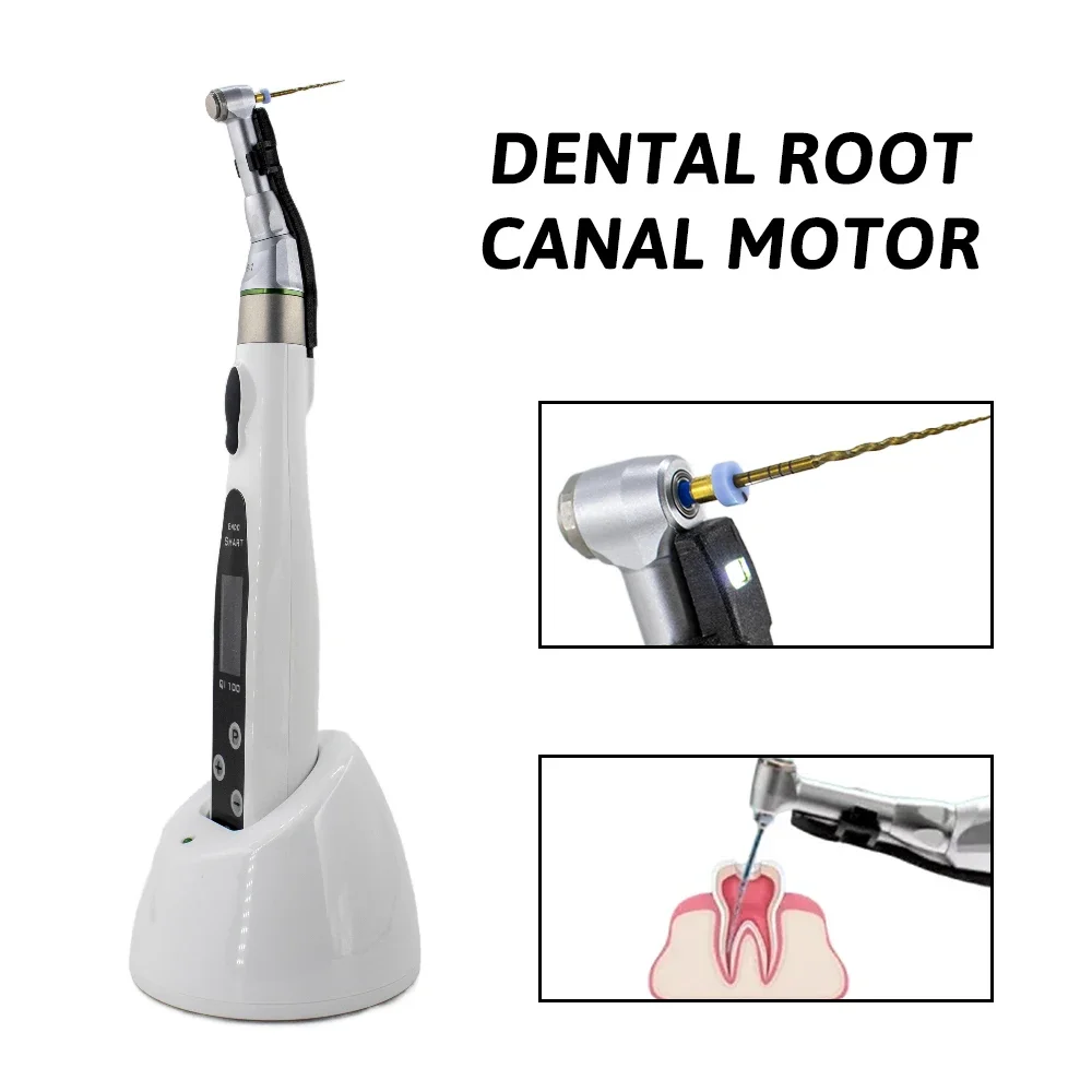 

Dental Electric Endo Motor Oral Care Prophy Handpiece Reduction 16:1 Reduction Contra Angle Endodontic Instrument