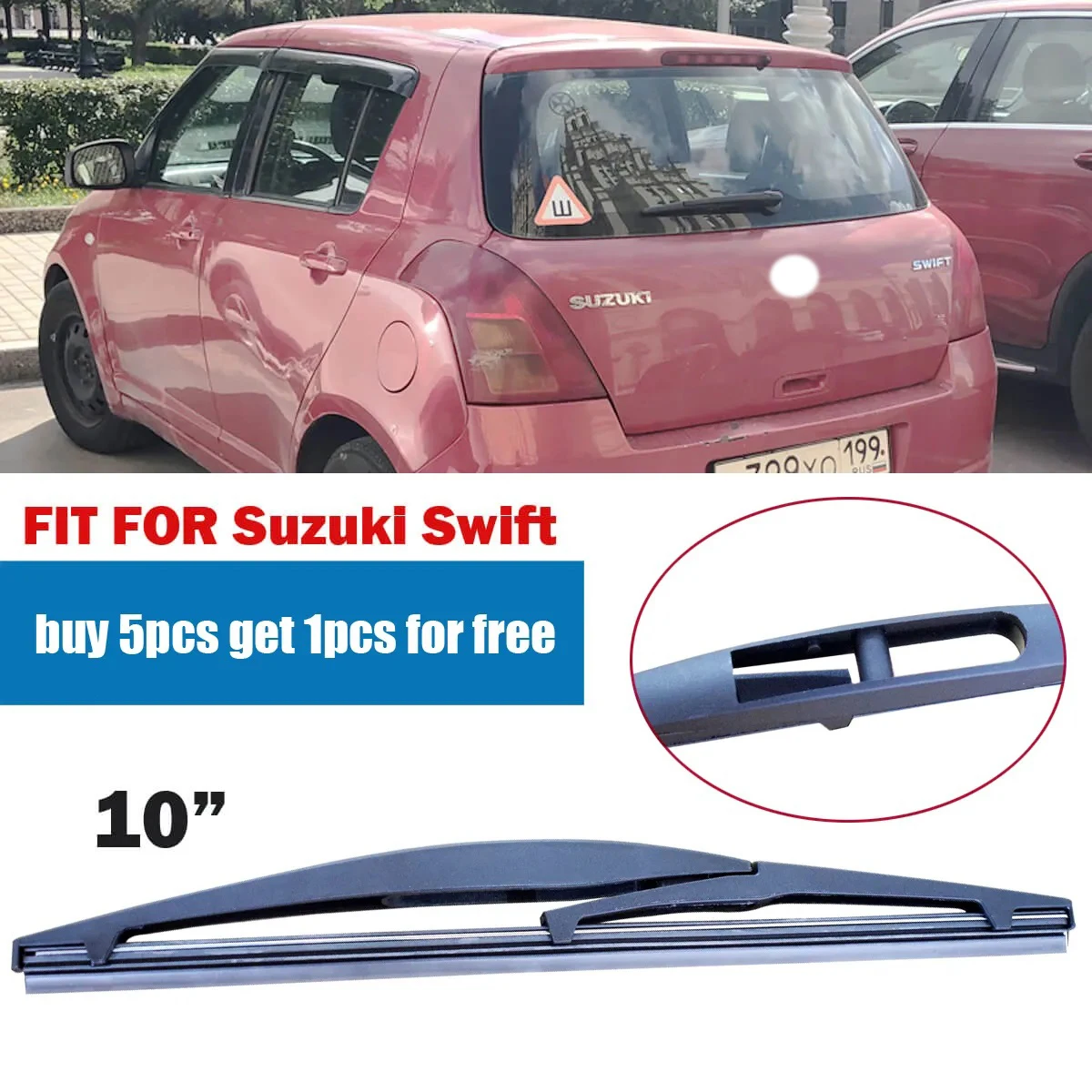 1PC-Car-Rear-Wiper-Blade-10-Windscreen-Windshield-Hybrid-Auto-Wipers ...