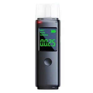 Image for Portable Breath Alyzer Rechargeable Breath Alcohol 