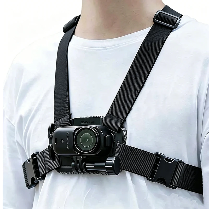 DJI 오즈모 포켓 1 2 / 포켓 3 4 / 오즈모 나노 카메라 액세서리용 가슴 스트랩 스포츠 촬영 안정화 방지 탈착식 탄성 벨트