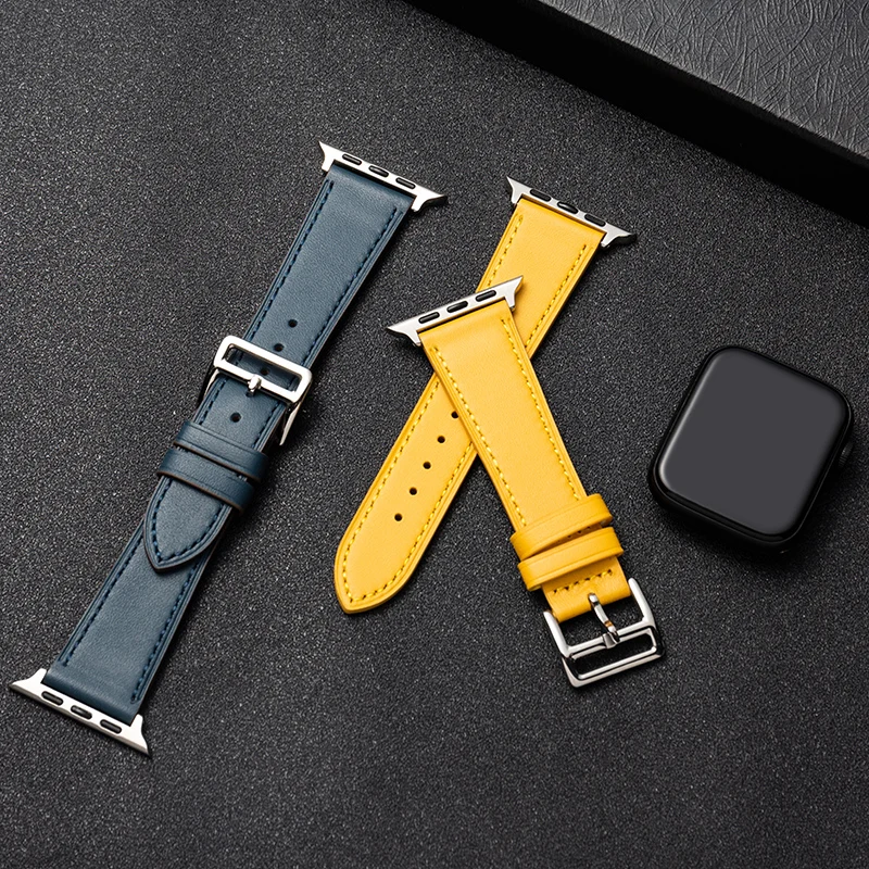 Premium Sport Leather Watch Strap Bracelet - Universal Fit