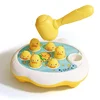 Duck/Frog/Pig Baby Toy Montessori Learning Game Educational Puzzle Gift for 12 24 Months Toddler Boy/Girl with Hammer 5