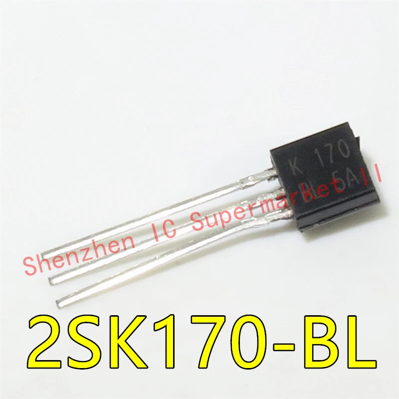 Straight Transistor 2sk170bl K170bl To92 Low Noise Audio Amplifier