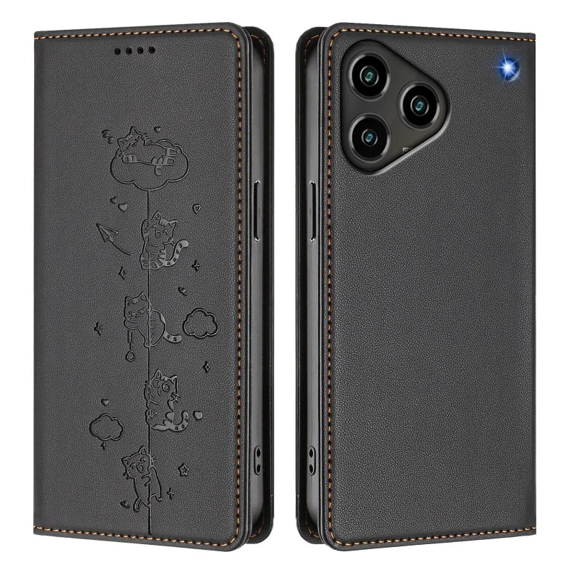 Fruity Palette Wallet Leather Protective Magnetic Anti-theft Flip Cover