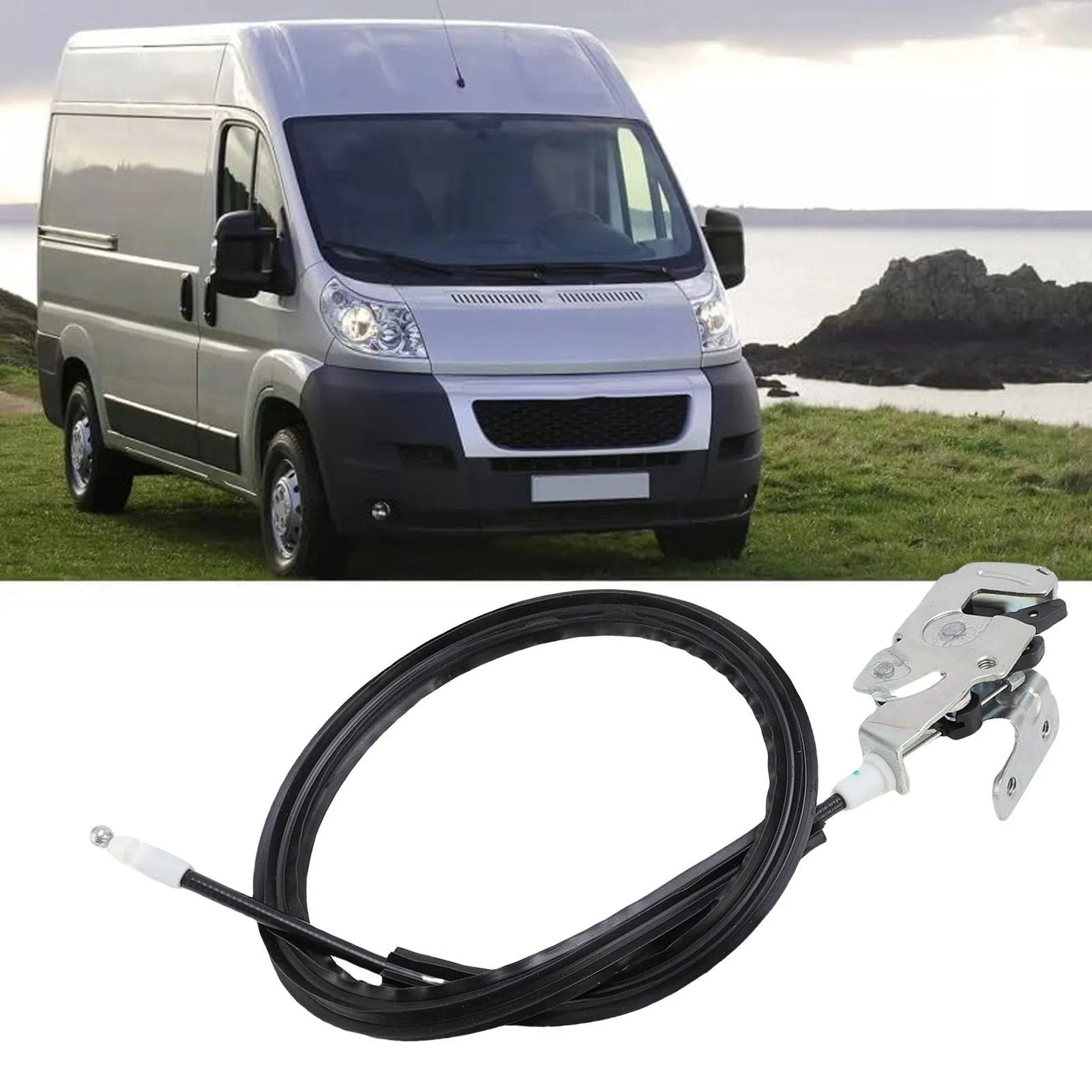 Rear Lower Left Door  Lock Cable Rear Lower Left Door  Lock Cable 1379732080 Metal Rubber Replacement for  Ducato