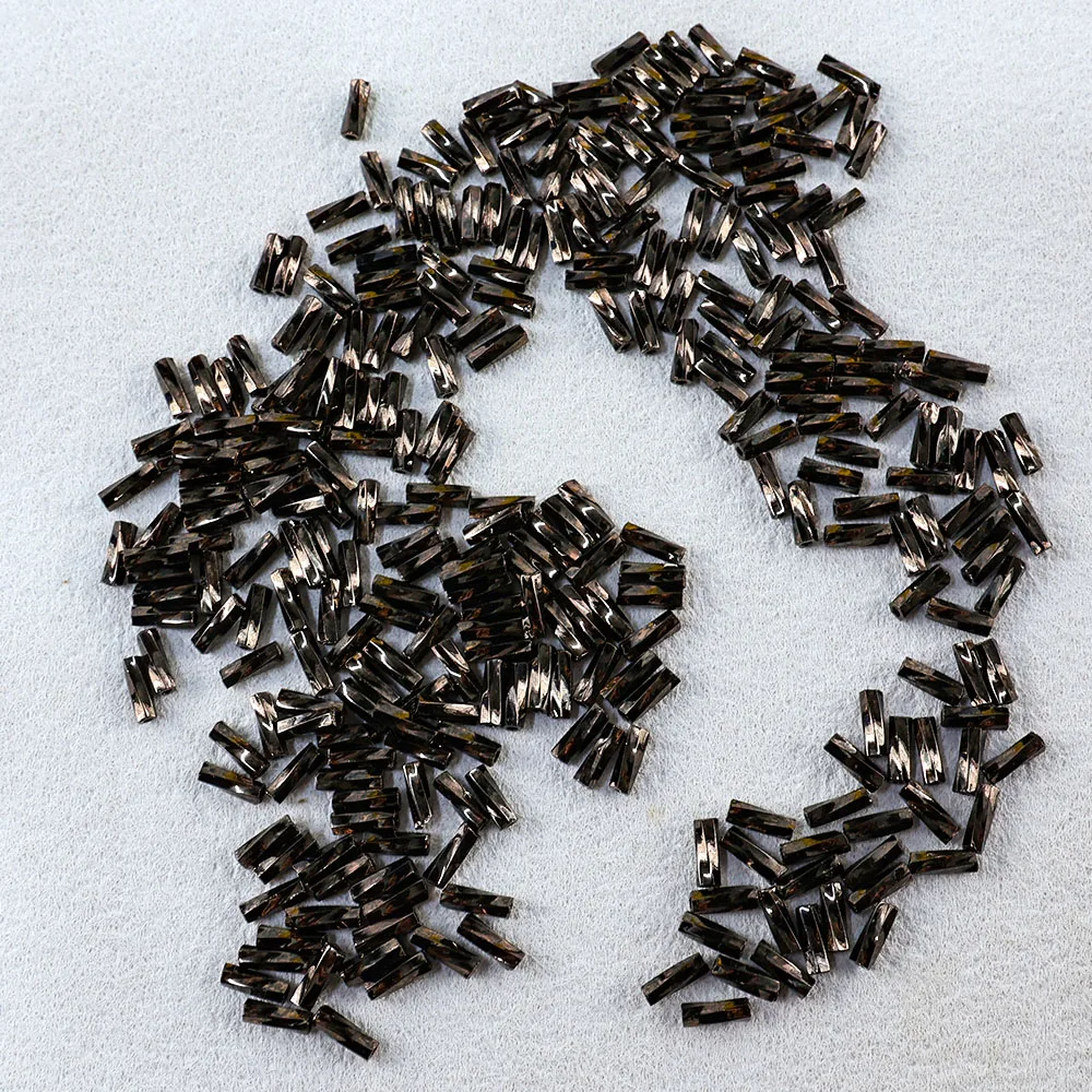 10g Tube, importiert aus Japan, MGB Metal Color TW-Spiral Tube Beads 6mm Schmuckzubehör, geeignet für Kleidung, Halsketten, Vari – Detail 4