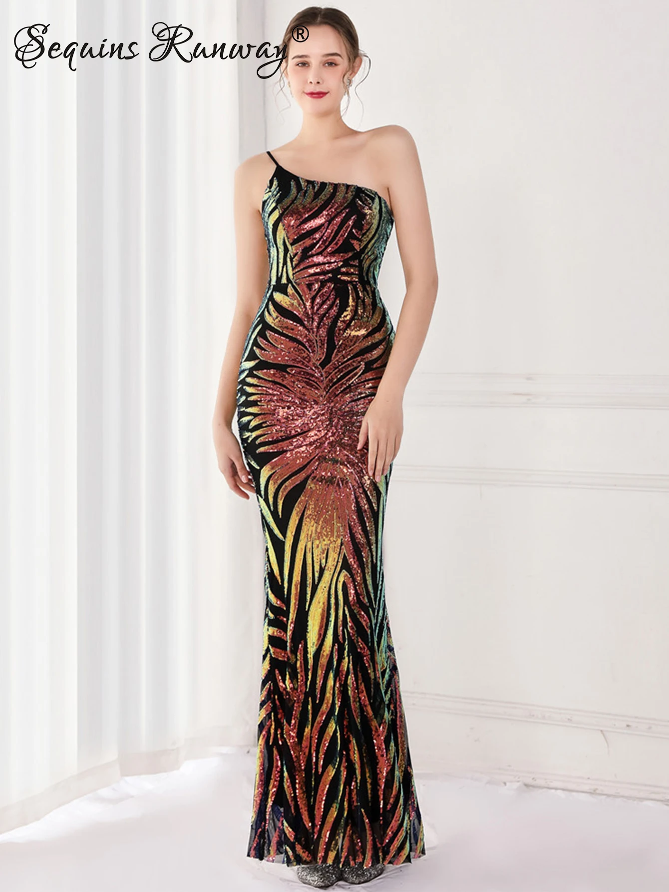 فساتين طويلة مثيرة أنيقة لحفلات الزفاف للنساء 2025...