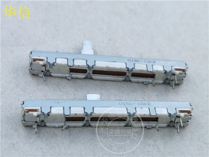 

Alps 60MM straight-slide single-link potentiometer B10k handle length of 5MM