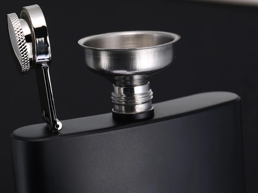 Description Picture 3 of item12oz Alcohol Hip Flask Stainless Steel Outdoor Portable Drinking Pocket Bottle Flask Wine Drinkware for Travel Camping