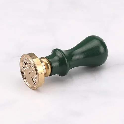 Mum Mühür Damga DIY El Yapımı Sanat Araçları Yangın Boya Damga Kolu Antik Metal Sızdırmazlık Gül Ağacı Kolu Düğün Davetiyeleri SB024