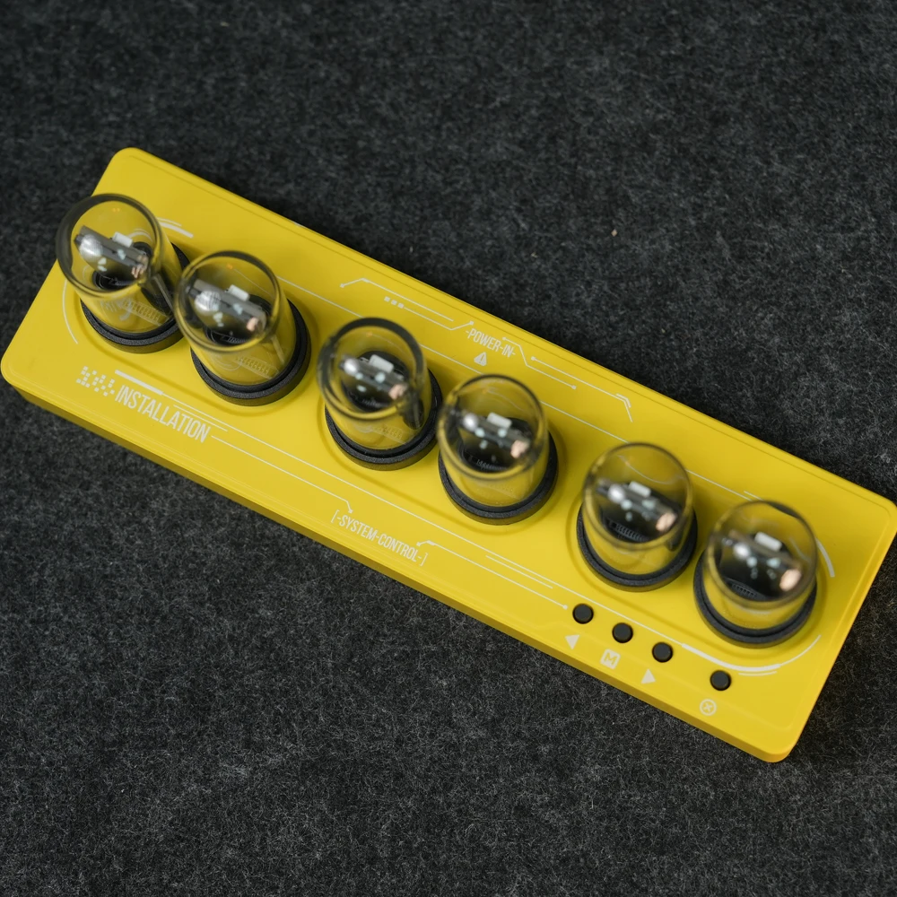 ساعة منبة WIFI التحكم IPS Nixie أنبوب المنبه مع أض...