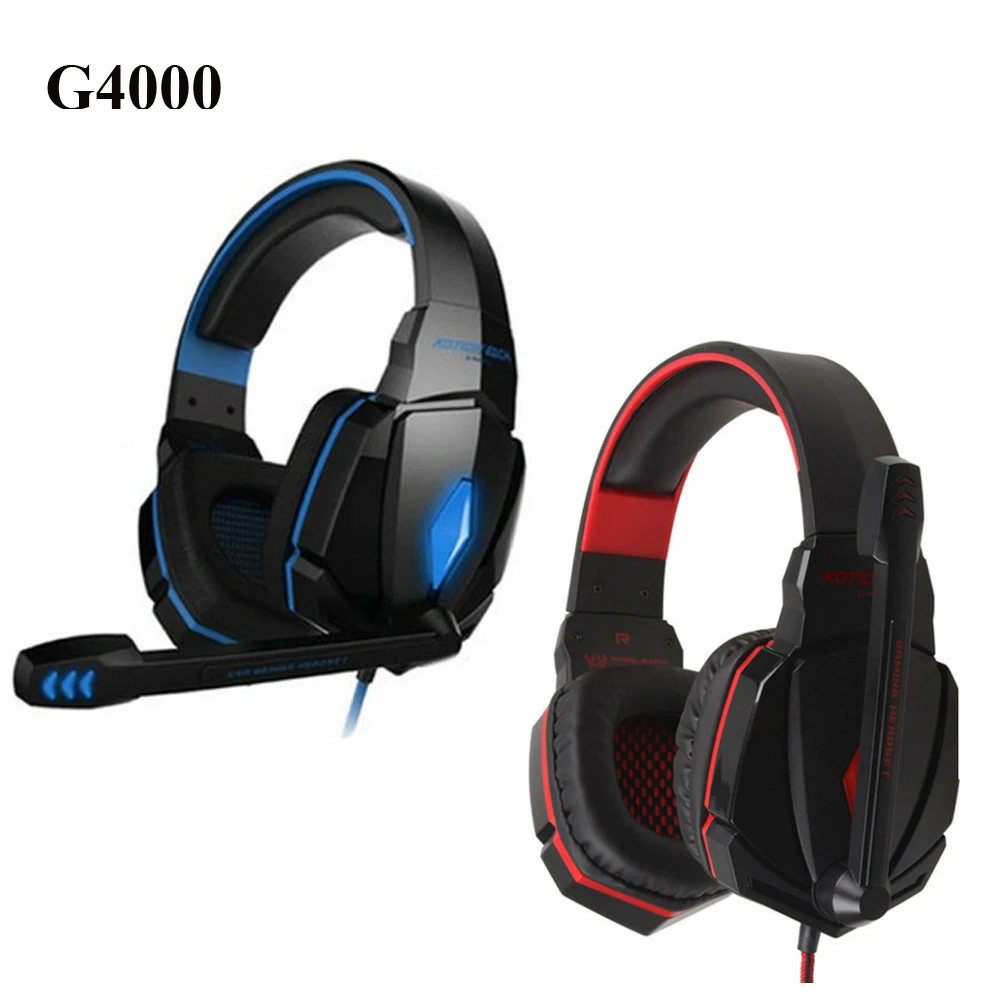 Corotos  Audifonos Gamer PS4 G2000 PC COMPUTADORA microfono cascos gaming  G4000