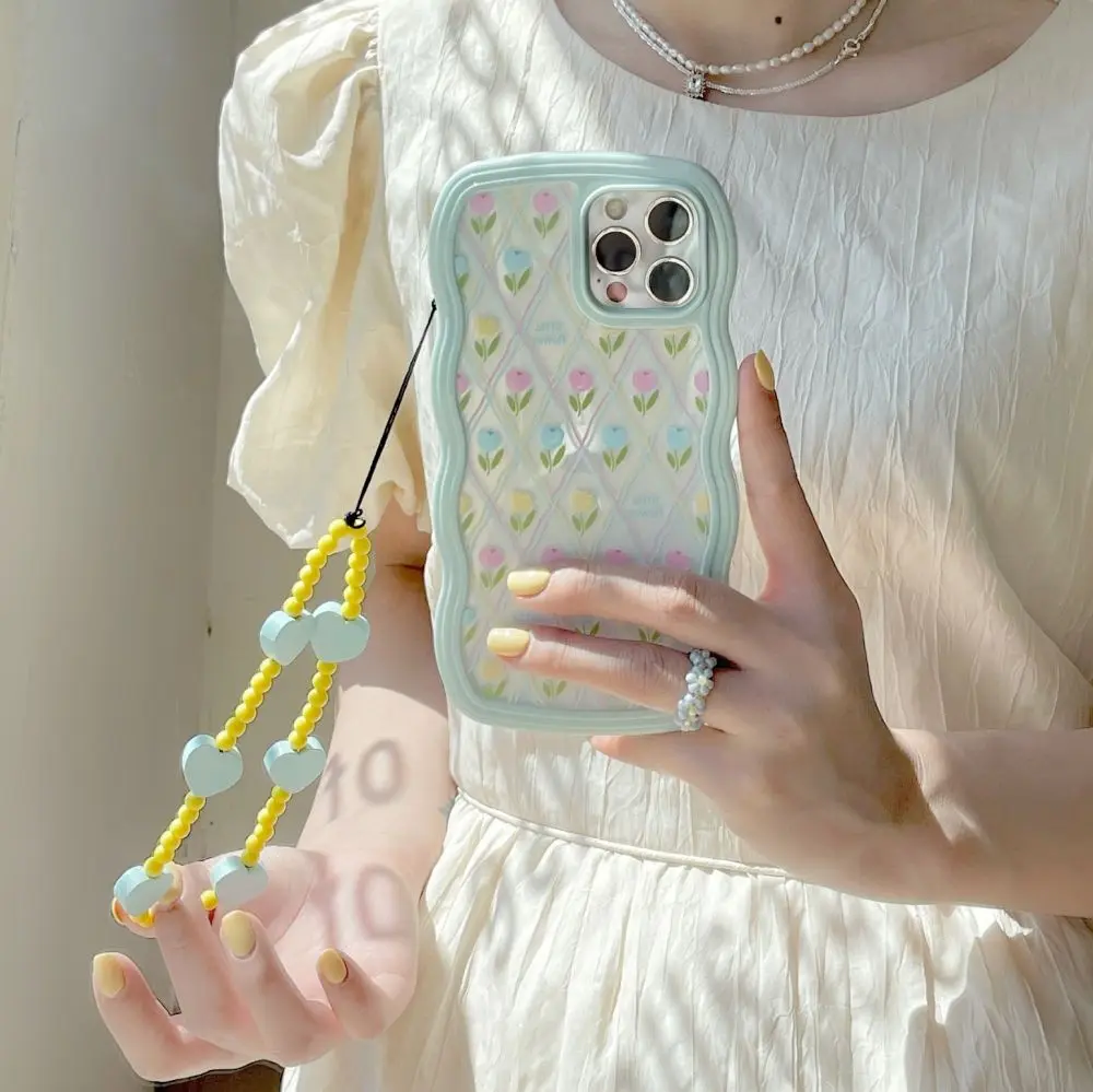 Korean Sweet Flower Mobile Phone Case For Iphone 13 Pro Max 12pro 11 Xr