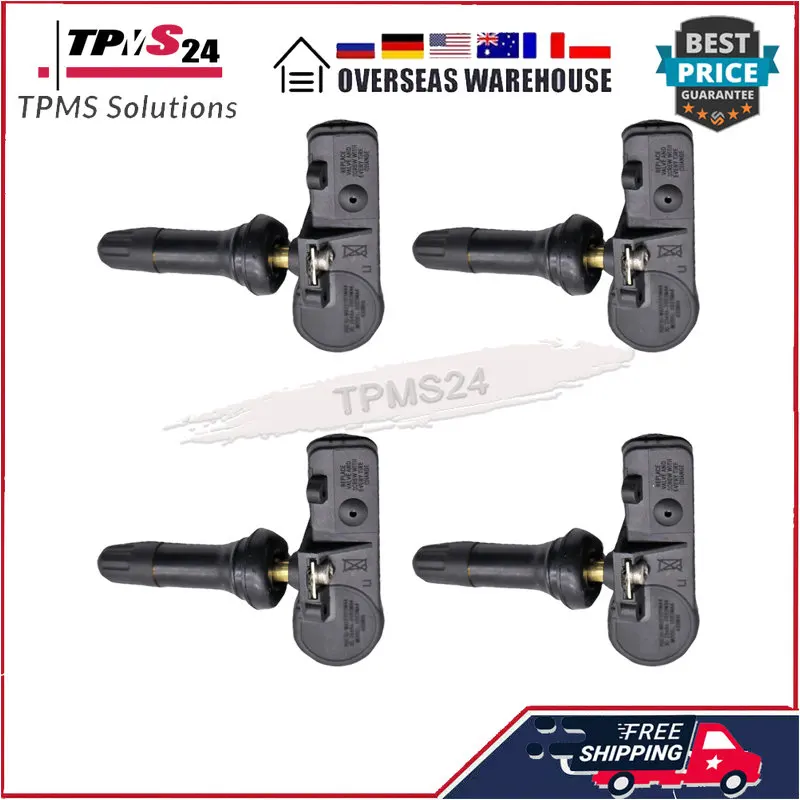 TPMS , 2018 2019 2020 2021 2022 2023 2024  1500 ׼, 433MHz TPMS, ڵ Ÿ̾ з  68293199AA, 4 
