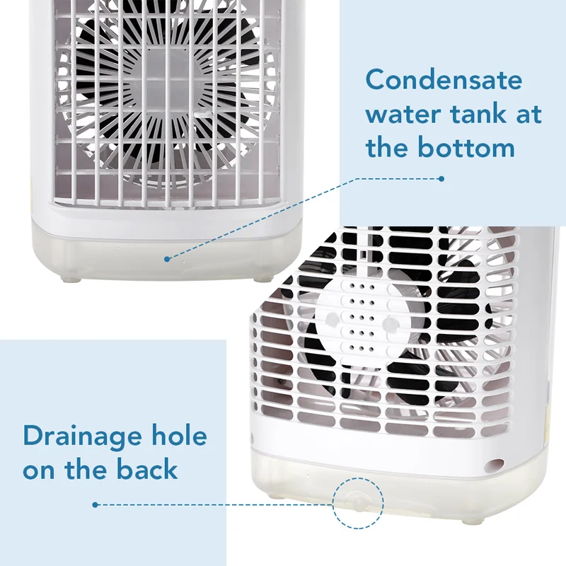 Desktop air conditioner fan small air cooling machine small air conditioner household water cooling fan summer dormitory artifac 4