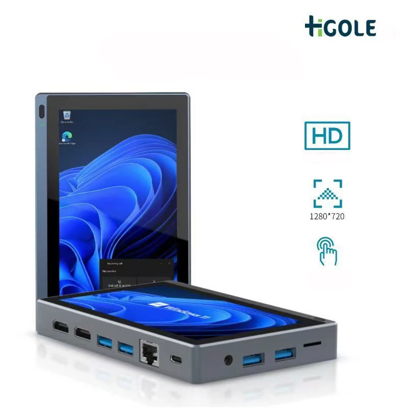 HIGOLE-Mini PC F3, Tablette Windows 10 Pad, Écran Tactile 8 Pouces