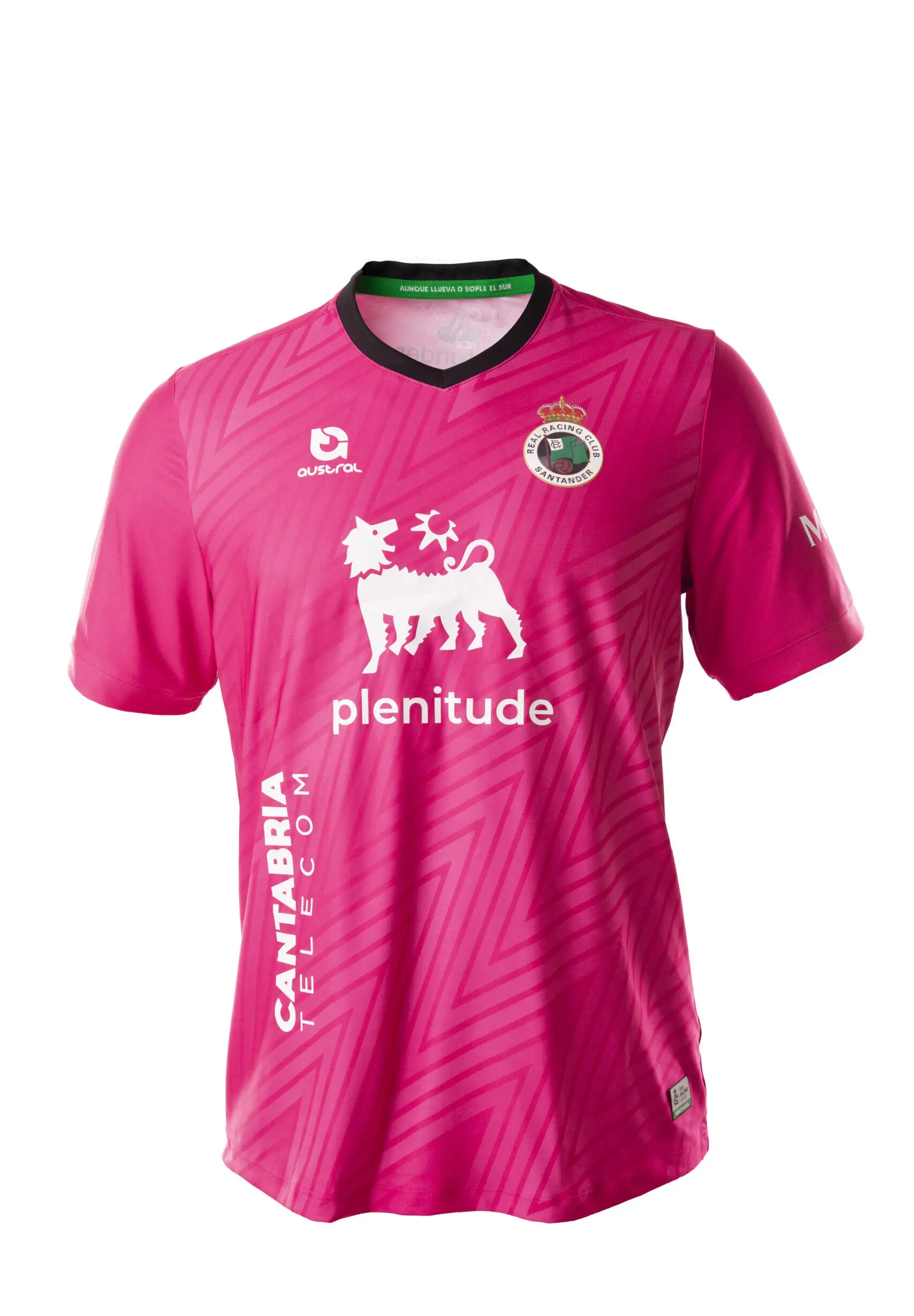 thumbnail image 1 of Camiseta de fútbol con tecnología de impresión 3D para entrenamiento deportivo masculino sudadera de manga corta para adultos Racing de Santander, 1 of 4