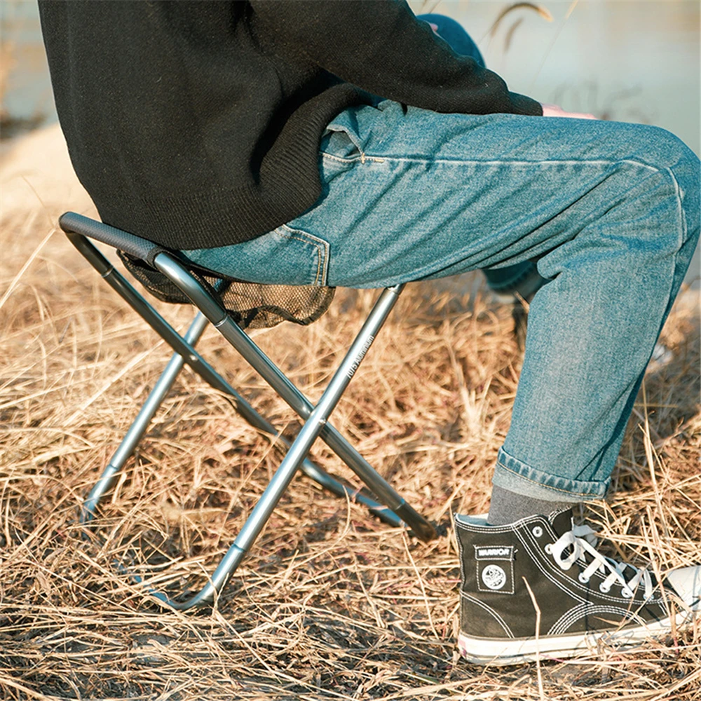 Folding Small Stool Bench Stool Portable Outdoor Ultra Light Subway Train Travel Picnic Camping Fishing Chair Foldable for Adult folding stool