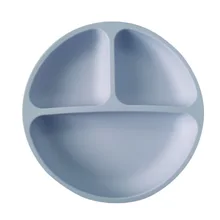 

NO BPA Kids Feeding Sucker Bowls Baby Training Tableware Anti-Fall Silicone Plate Toddle Training Learning Dishes Snack Feeding