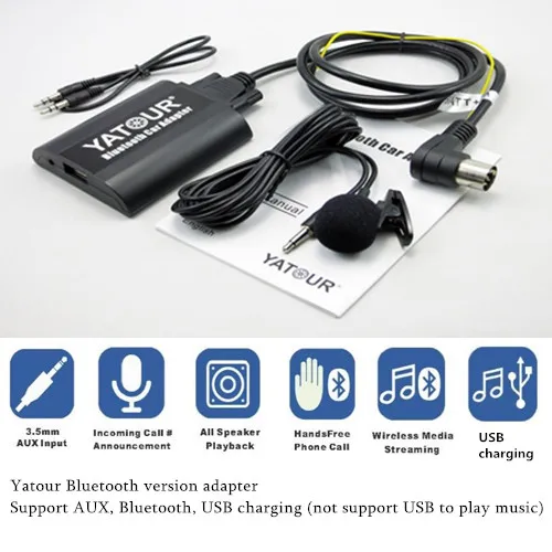 Doxingye Usb Aux Bluetooth Auto Digitale Muziek Cd-wisselaar Adapter Auto  MP3 Speler Voor Volvo Hu-Serie C70 S40/60/80 V70 Interface - AliExpress  Auto´s & Motoren
