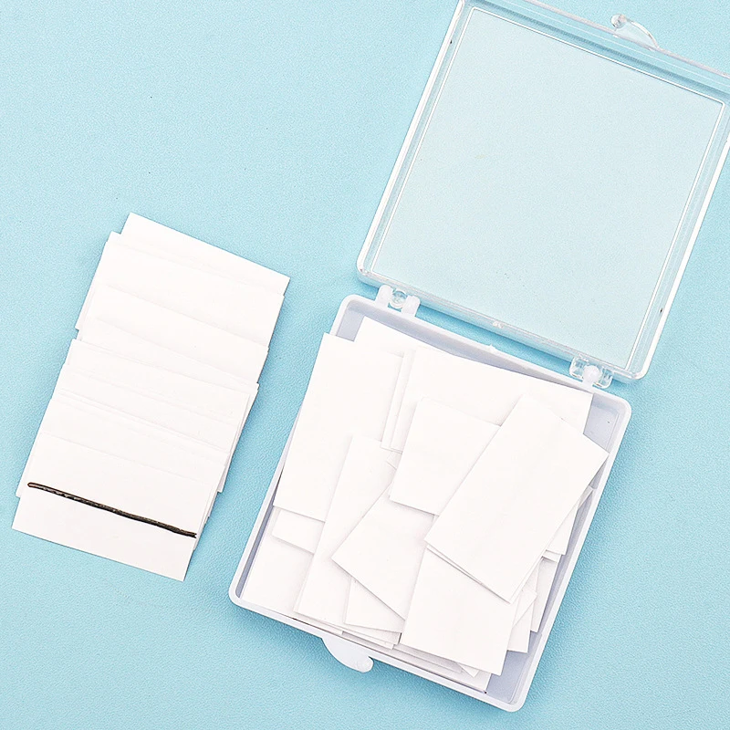 자가 접착 속눈썹 스트립 테이프 방수 속눈썹 접착제 스트립 (셀프 접착 속눈썹 패드 교체용)