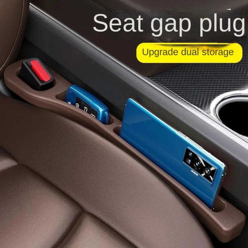 Unisex Car Seat Gap Fillers - 2 Pack Spill-Proof Strips