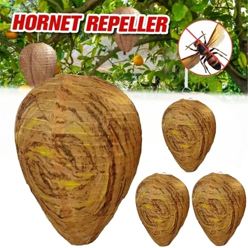 Outdoor Insect Deterrence Anti Wasp Nest Lanterns Deterrent Bees Repellents Extinguishing Wasp Paper Lanterns Waterproof