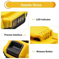 20V Batteries 3.0Ah DCB203 Li-ion Battery For Dewalt Max Tools DCB205 DCB206 DCB200 DCB182 DCB180 DCB230 DCD DCF DCG Series 2