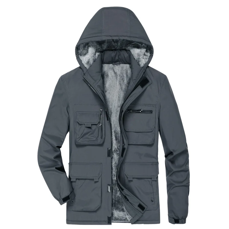 Men's Cold Jackets Man Coat Jacket Trench Coat Winter Sweatshirt Vintage Jacket Militari Tactical Clothing Motorcycle