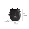 1p Outdoor Rock Climbing Magnesium Powder Waist Bag Single Parallel Bars Fitness Travel Cycling Weightlifting Storage Camping CN 2