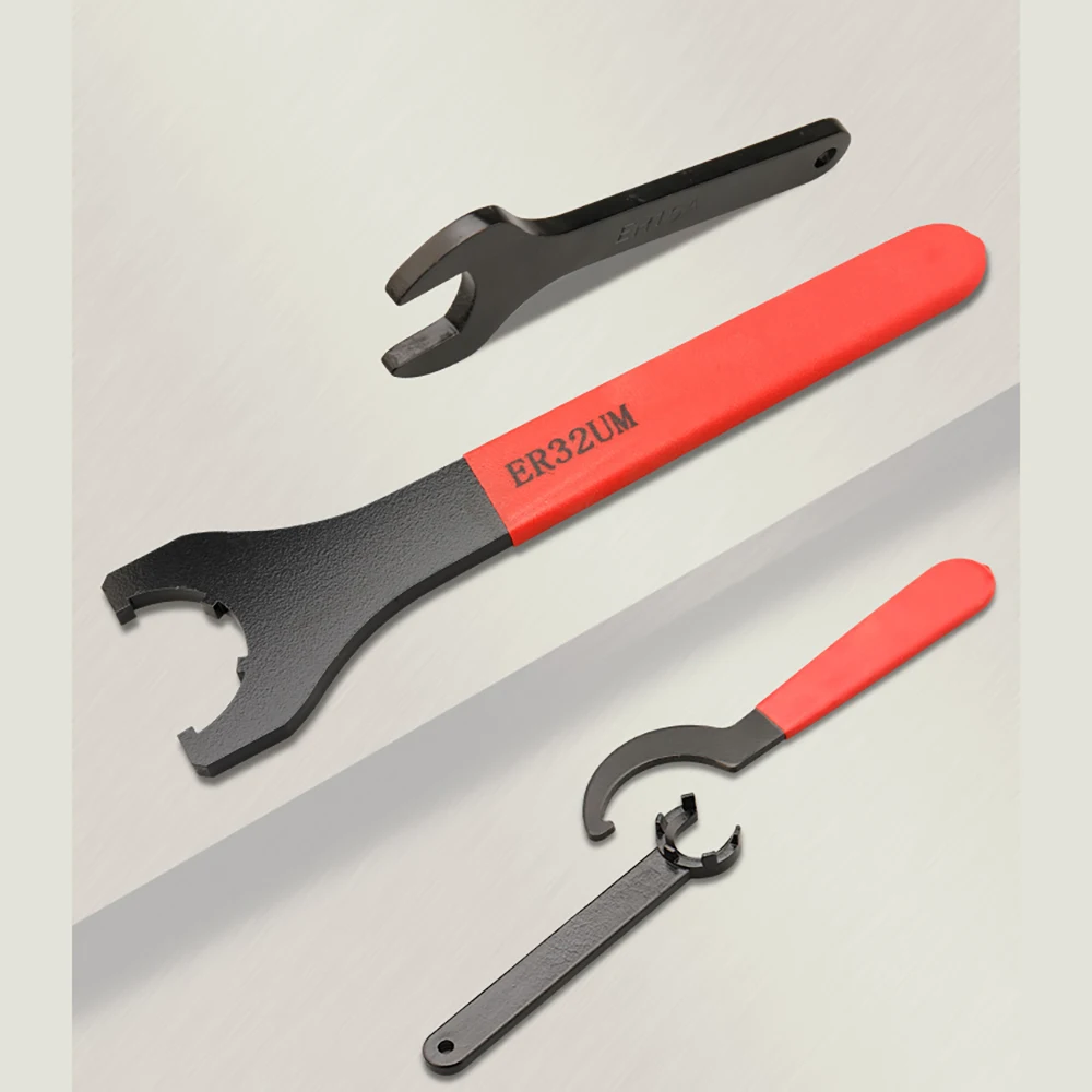Spring Collet Collet Chuck Spring Collet Chuck A M UM O MS ISO APU Type Spanner ER8 ER11 ER16 ER20 ER25 ER32 ER40 ER50 Precision Chucks Collet ER Wrench CNC Wrenchs Nut Tools